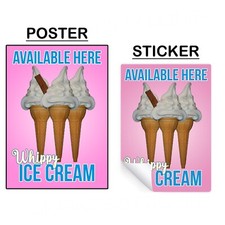 Ice Cream Van Sticker Sold