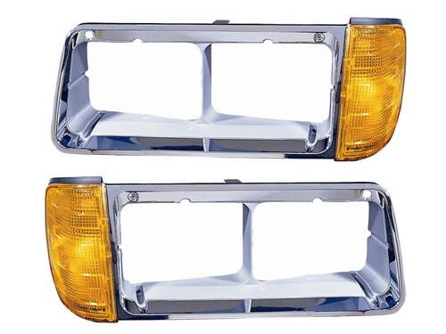 Head lamp bezel with signal - with,