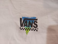 Vans Shirt Size Large White