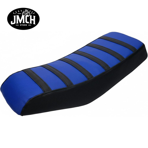 Blue ribbed gripper seat cover - blue,