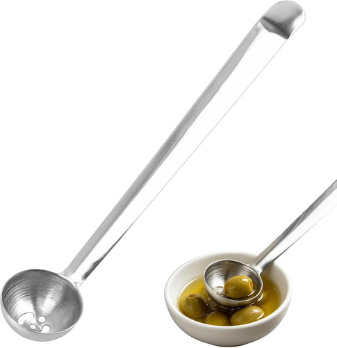 Olive spoon stainless - stainless, steel
