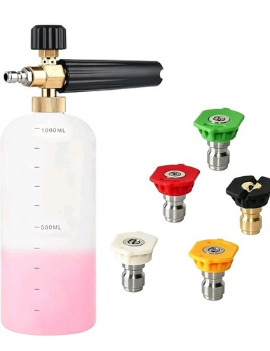 Pressure washer foam cannon - pressure,