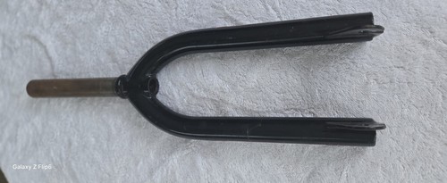 4130 chromoly forks black - chromoly,