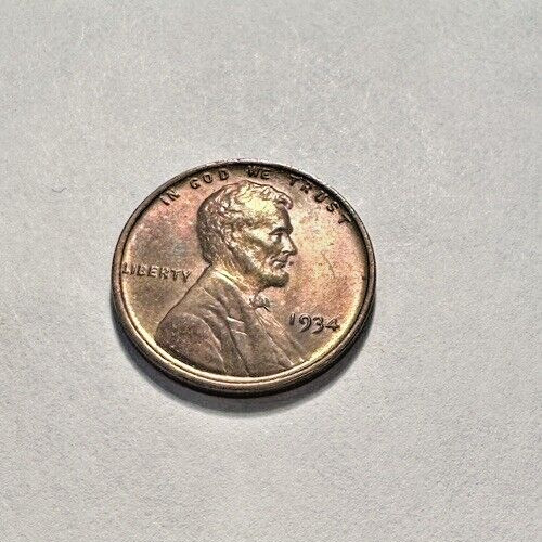 1934 lincoln cent wheat - 1934-p,