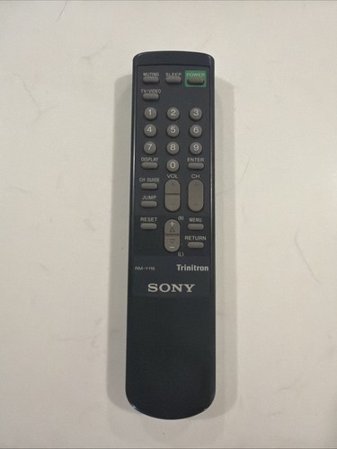 Vtg sony trinitron - trinitron, rm-y116