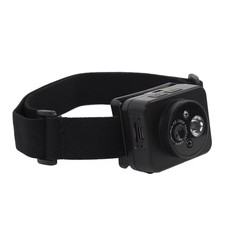 Head Mounted Action Camera 2MP 1080P 45 Degree Adjustable Intelligent Sensing