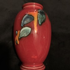CERAMIC VASE BY POOLE POTTERY