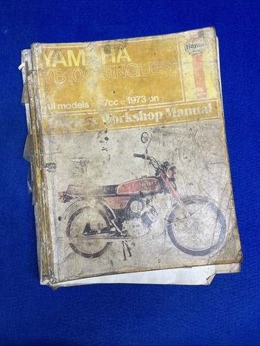 Yamaha yb100 100cc haynes - yamaha,