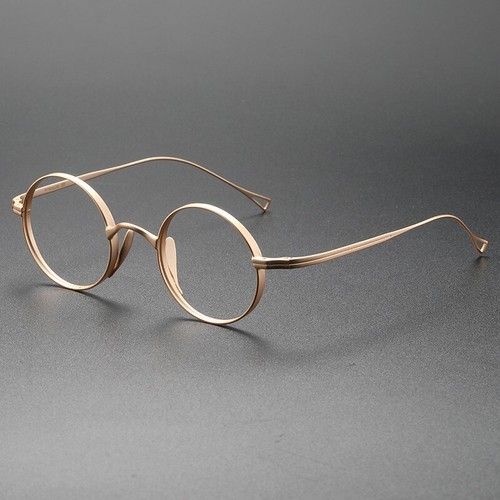 Japanese retro round - round, titanium