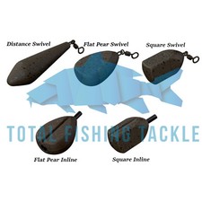 Fox NEW Camotex Carp Fishing Coated Leads Inline & Swivel x3 *All Types & Sizes*