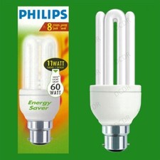 1x 11W (=60W) Philips Low