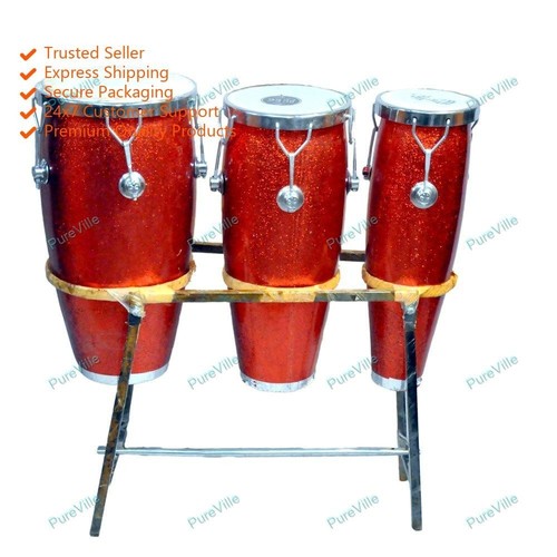 Fibre congo with - with, drum