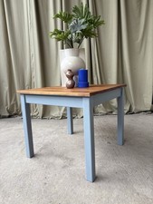 Vtg Painted Solid Pine Side