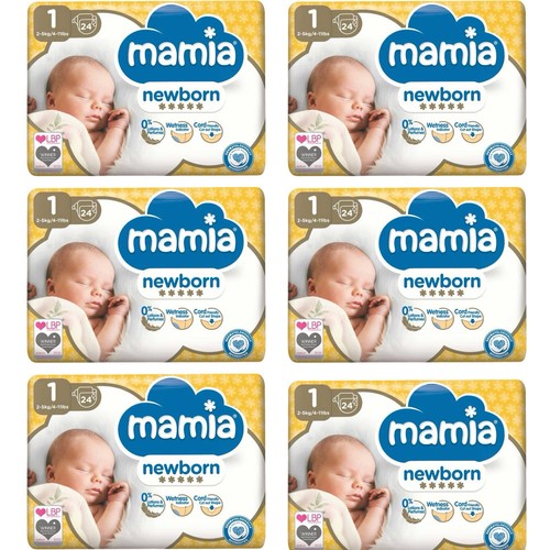 Mamia newborn nappies - nappies, size