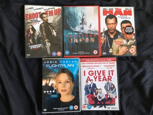 Dvd bundle - 5, very