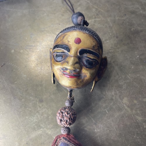 Old tibetan khatvanga - old, copper