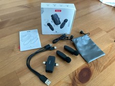 ULANZI V6 Wireless Lavalier Microphone 3-in-1 Plug-Play Mic - USED JUST ONCE