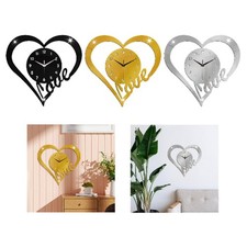 Heart Shape Wall Clock, Wall