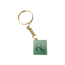 Scrabble style  letter keyring