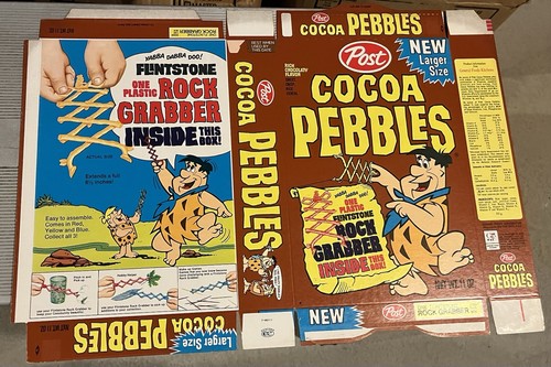 1974 post cocoa pebbles cereal - post,