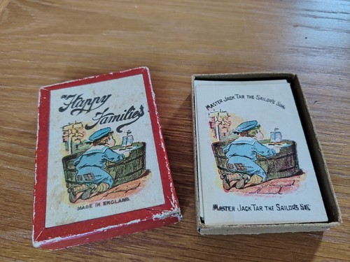 Antique vintage happy families - vintage,