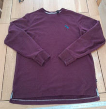 O'Neill Sweatshirt Mens XL Deep red Longboard single fin classic surfers sweat