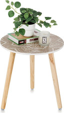 Side Table Small Round: White
