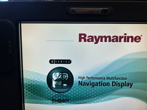 Raymarine chart plotter - plotter, e120