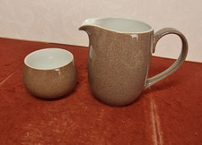 Denby Greystone Milk Jug and
