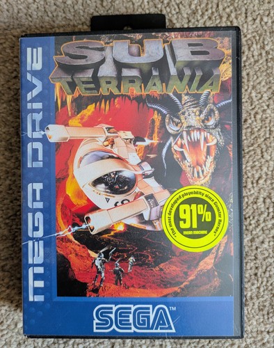 Sub terrania sega mega drive - terrania,