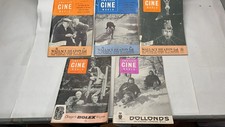 Vintage X5 Issues of Amateur Cine World Newspaper Magazine