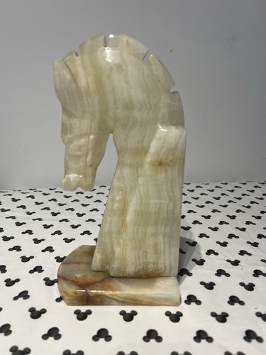 Vintage carved onyx marble - carved,