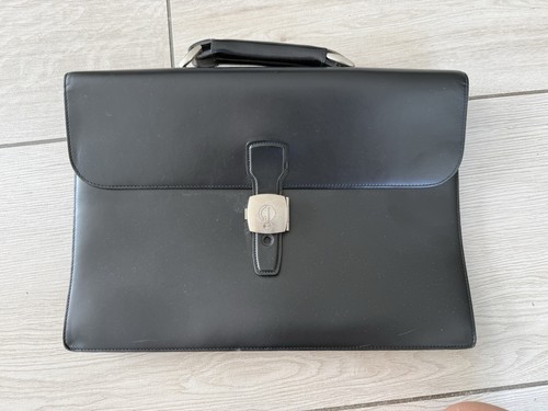 Dunhill leather briefcase