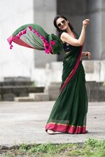 Mol Cotton Saree Women Soft &