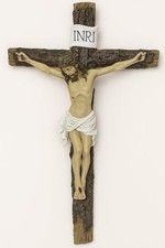 Resin crucifix wall cross - resin,