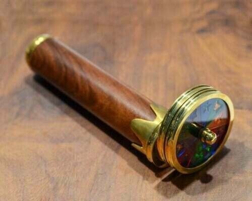 Handmade brass kaleidoscope - handmade,