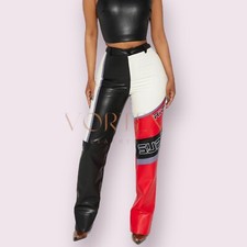 Ladies Leather Pants With