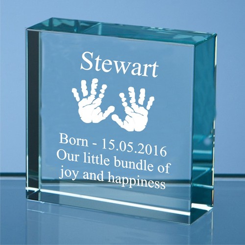 Personalised engraved glass - personalised,
