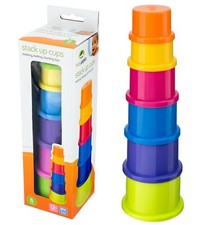 6pcs stacking cups - stacking, baby