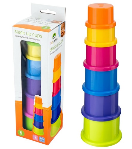 6pcs stacking cups - cups, baby
