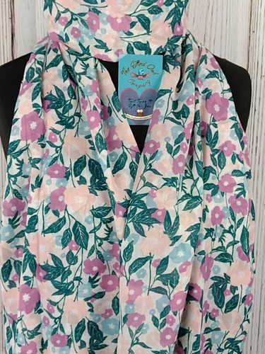 Peony sweet pea - peony, scarf