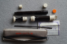 YAMAHA YRA-302B ALTO BAROQUE  RECORDER + CASE + MANUAL