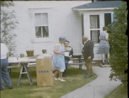 Old 8mm film video - old, home