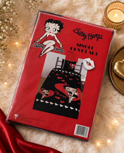 Betty boop single duvet set - boop,