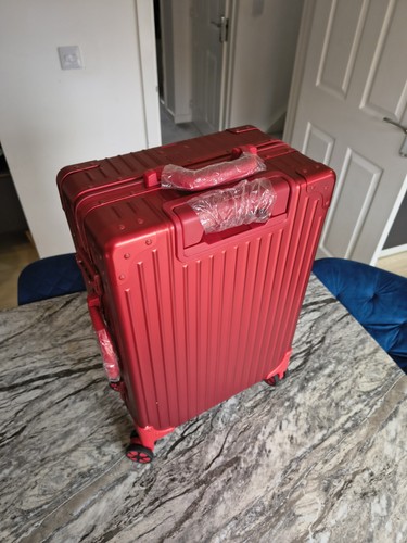 Red aluminium inch - red,