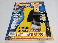Vintage Guitar Magazine January 2009 Brad Paisley Fender Broadcaster 0033 Tele