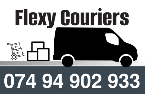Flexy courier service - courier, man