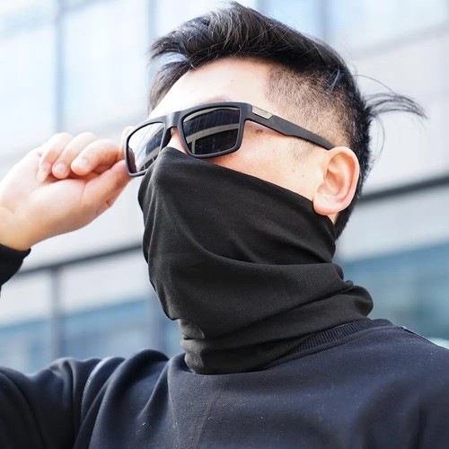 Bandana face covering mask - face,