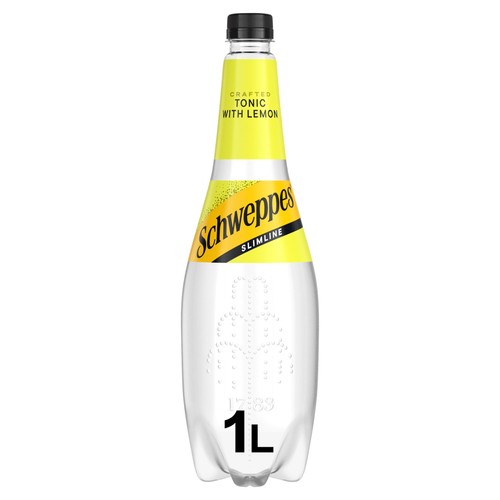 Schweppes slimline tonic with - schweppes,
