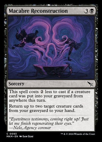 Mtg macabre reconstruction - macabre,